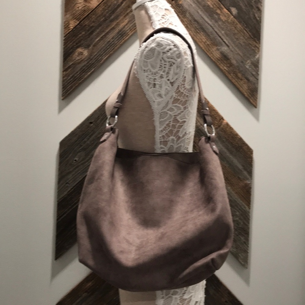 Old Navy faux suede handbag-NWOT